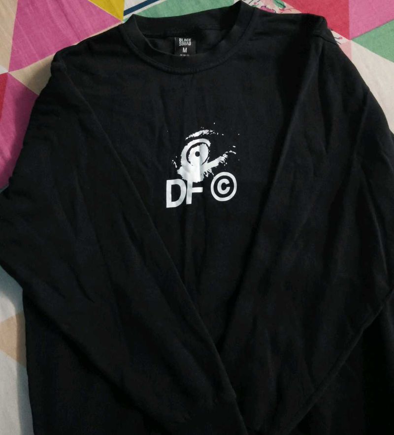 Black DFC Long Sleeve Tee