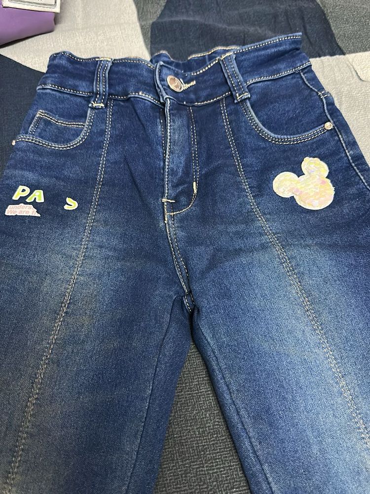 Jeans Nd Top For Girls