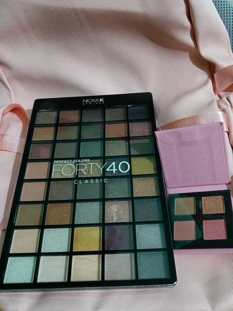 Nicka K Newyork 40 Classic Eyeshadow Pallete Combo