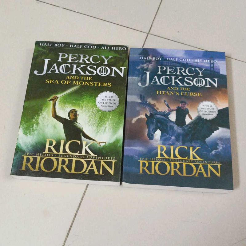 Percy Jackson Book Set Part 2 And 3
