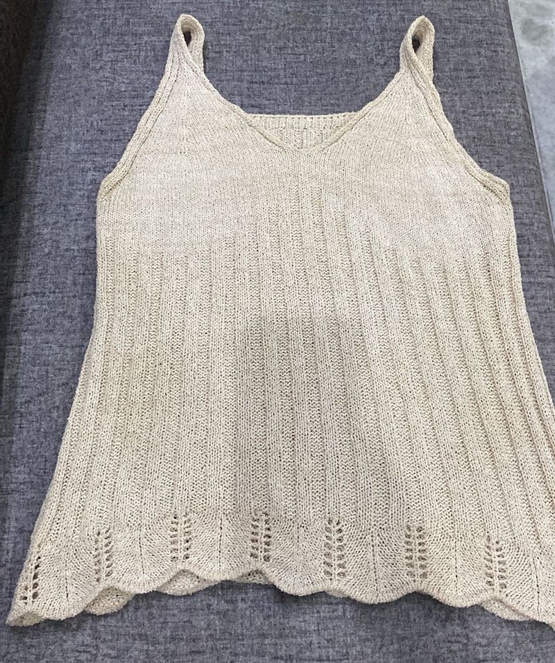 Crochet Knit Tank Top