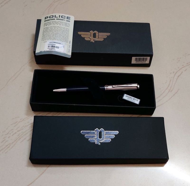 Authentic Police Branded Pen