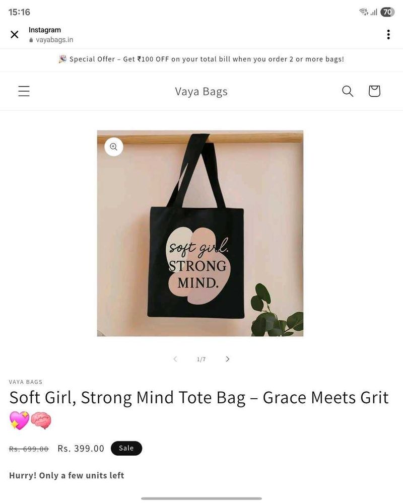 Stylish Tote Bag