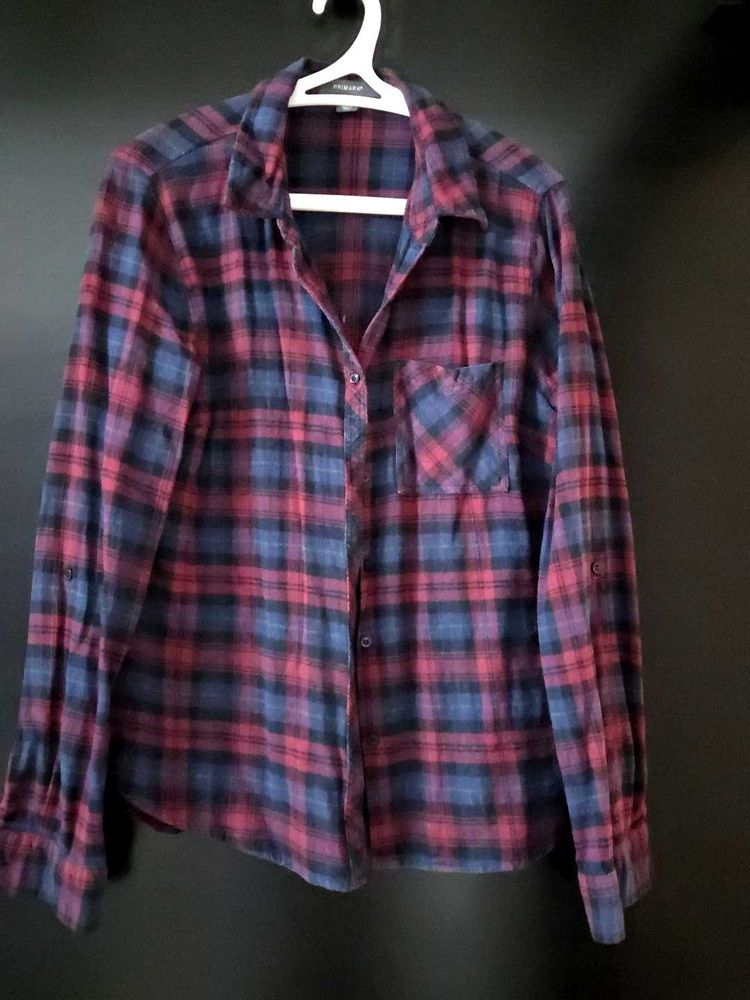 Plaid Flannel Shirt