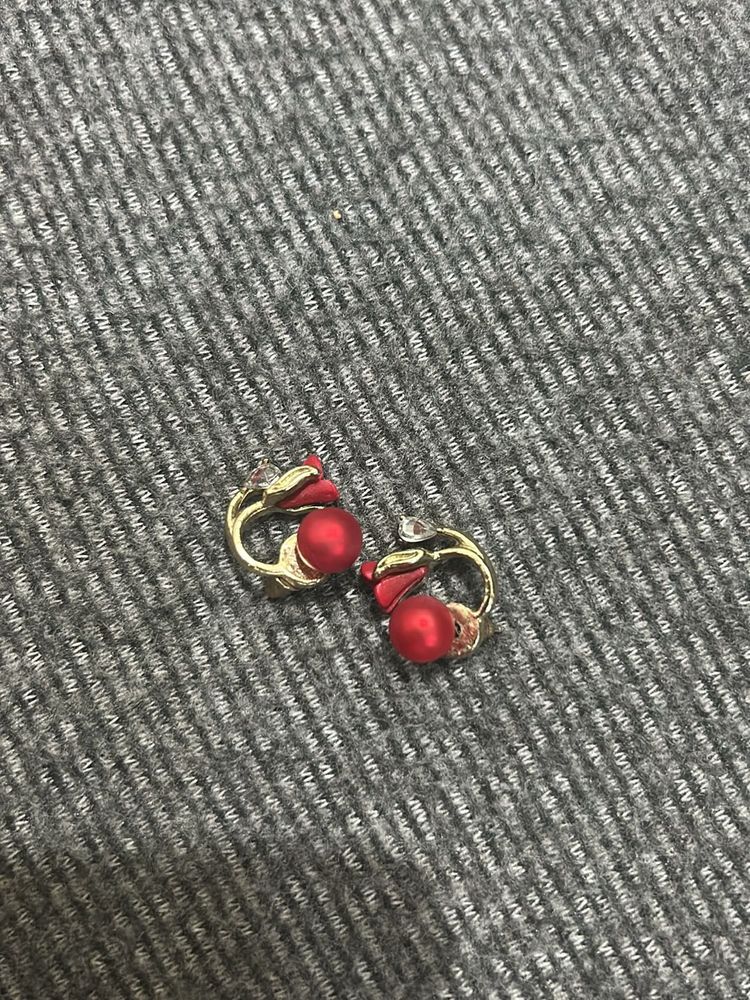 Red Earring