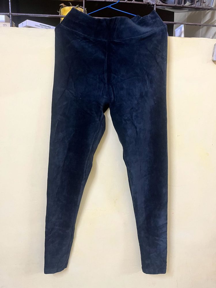 Black Corduroy Leggings