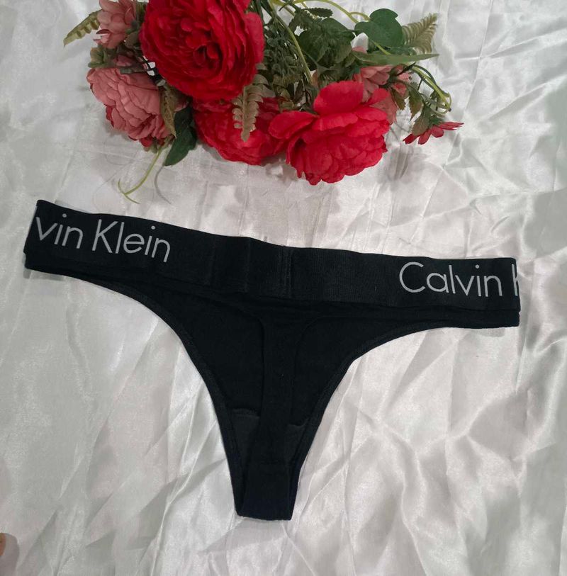 Calvin Klein Black Thong