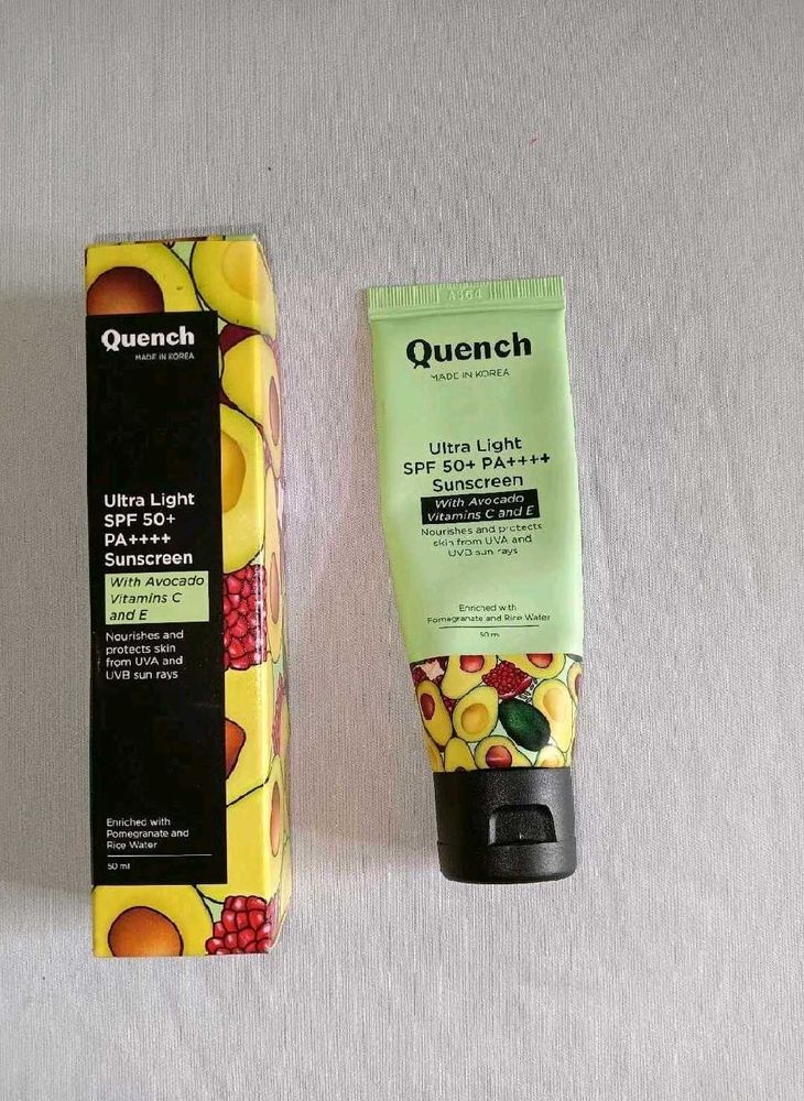 🔆Quench Ultra Light SPF 50+, PA++++