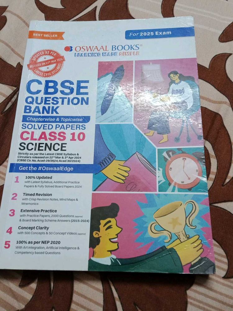 Oswaal CBSE Class 10 Science Question Bank
