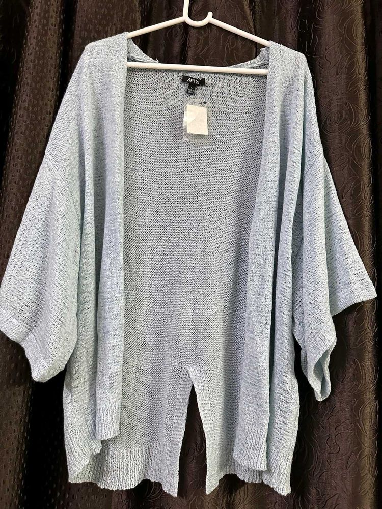 Women Shrug - Light Sky Blue - OVERSIZED