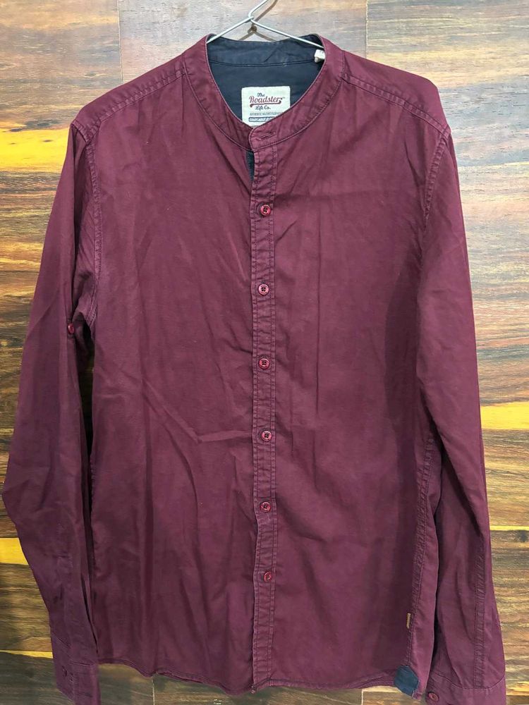 Roadster Maroon Shirt