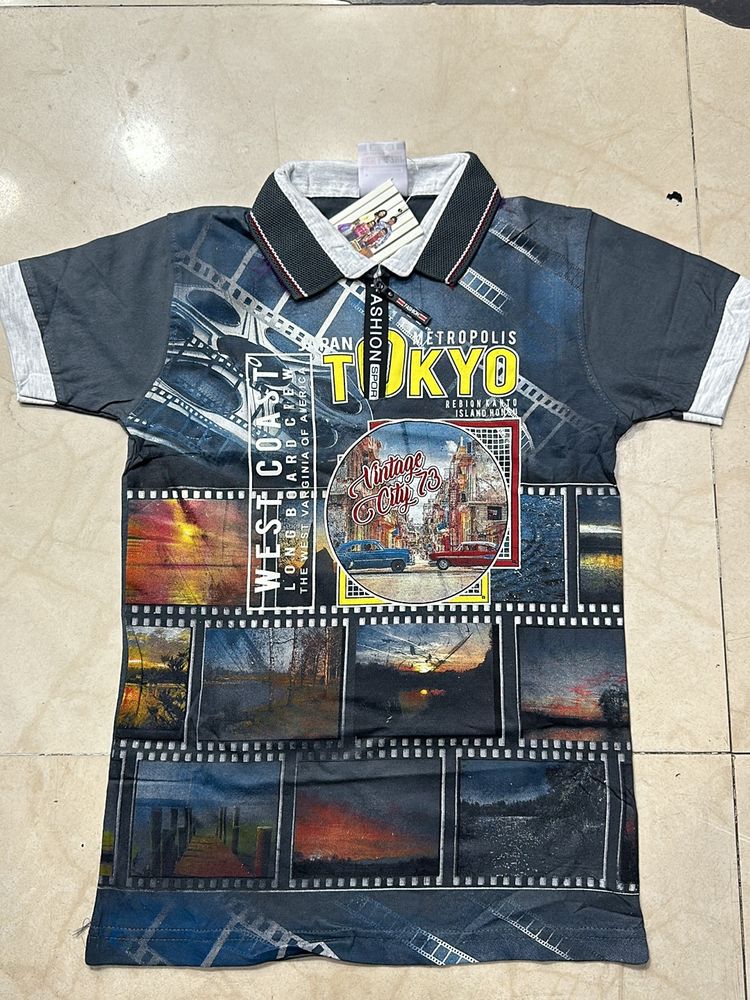 Kids Casual Wear Half T-shirt