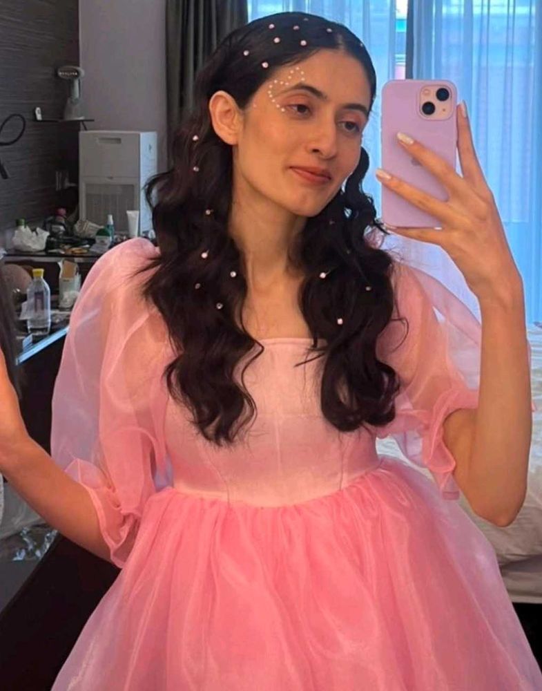 Cute Organza Dress, Colour Available 🥰