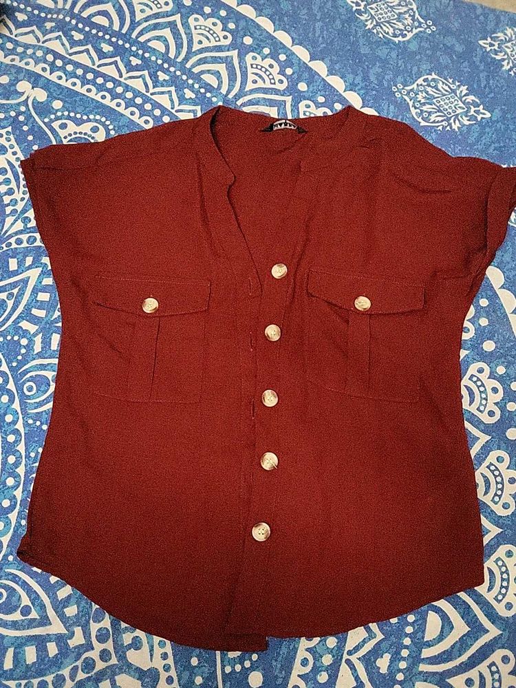 Maroon TOP
