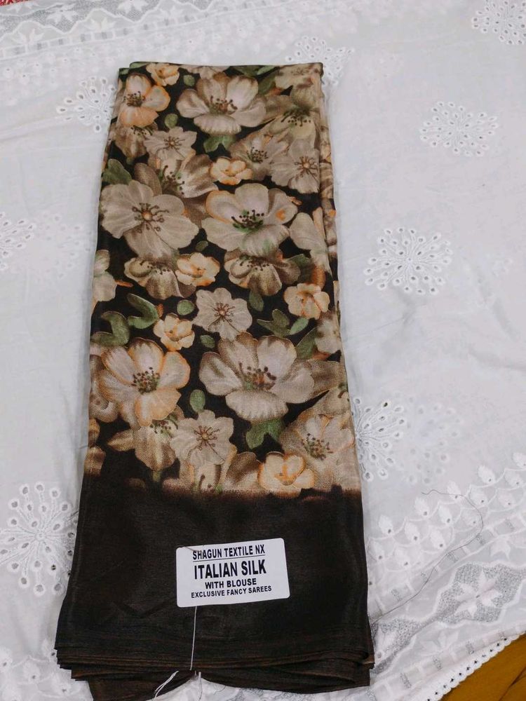 Italian Silk Saree