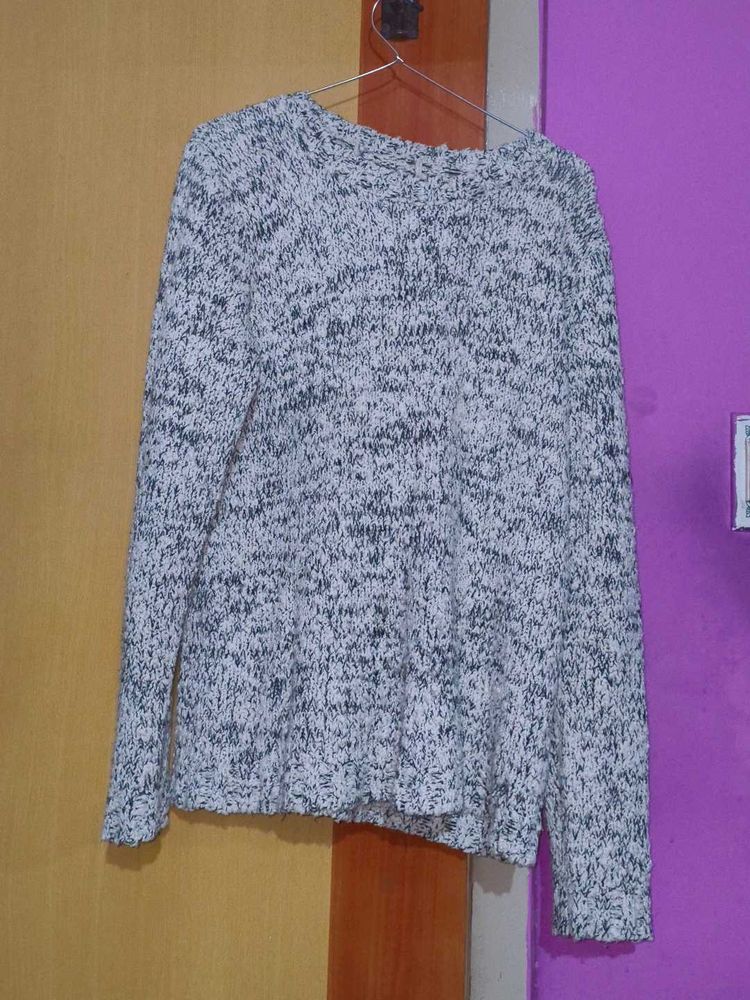 Marled Knit Sweater