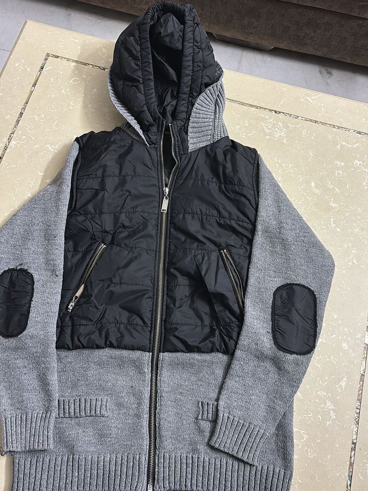 BLACK &amp; GREY JACKET