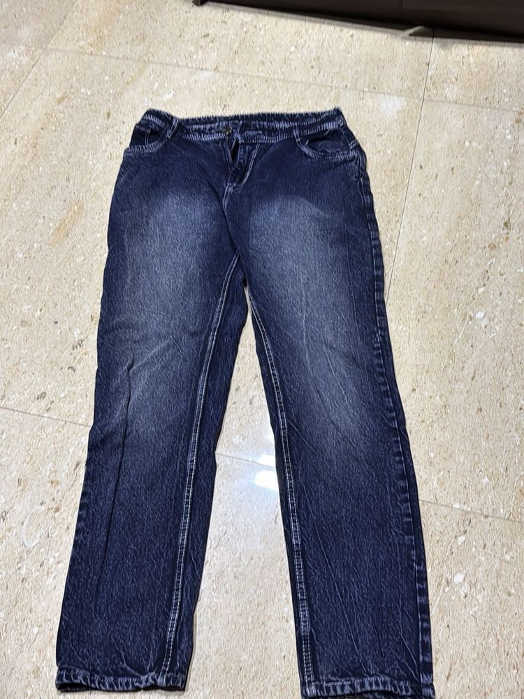 Dark Wash Denim Jeans