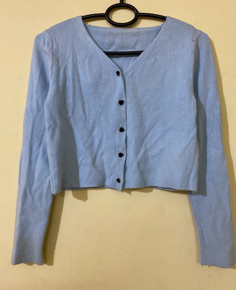 Blue Cardigan/Sweater