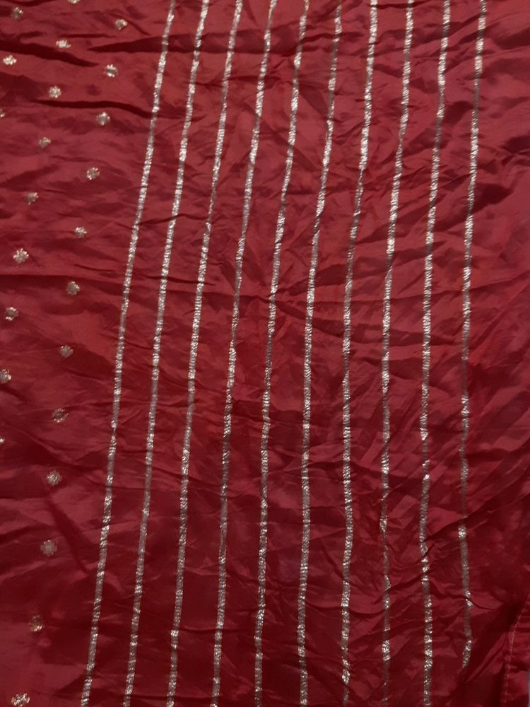 Silk Dupatta With Zari Weaving