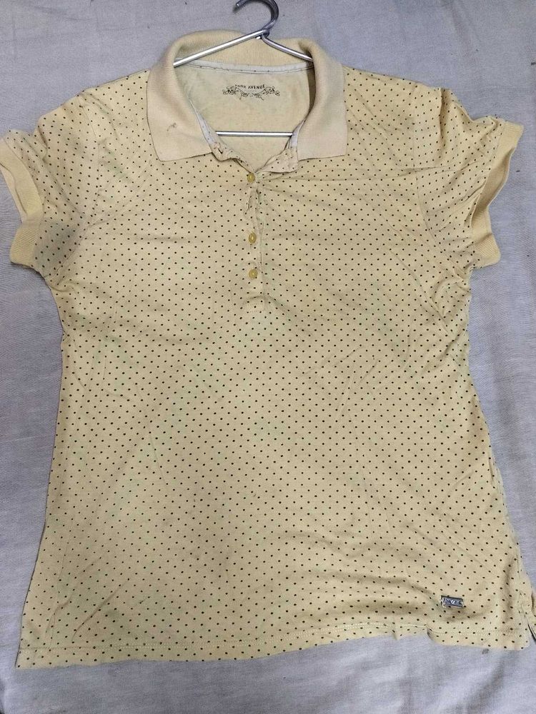 PERFECT SUMMER YELLOW TSHIRT