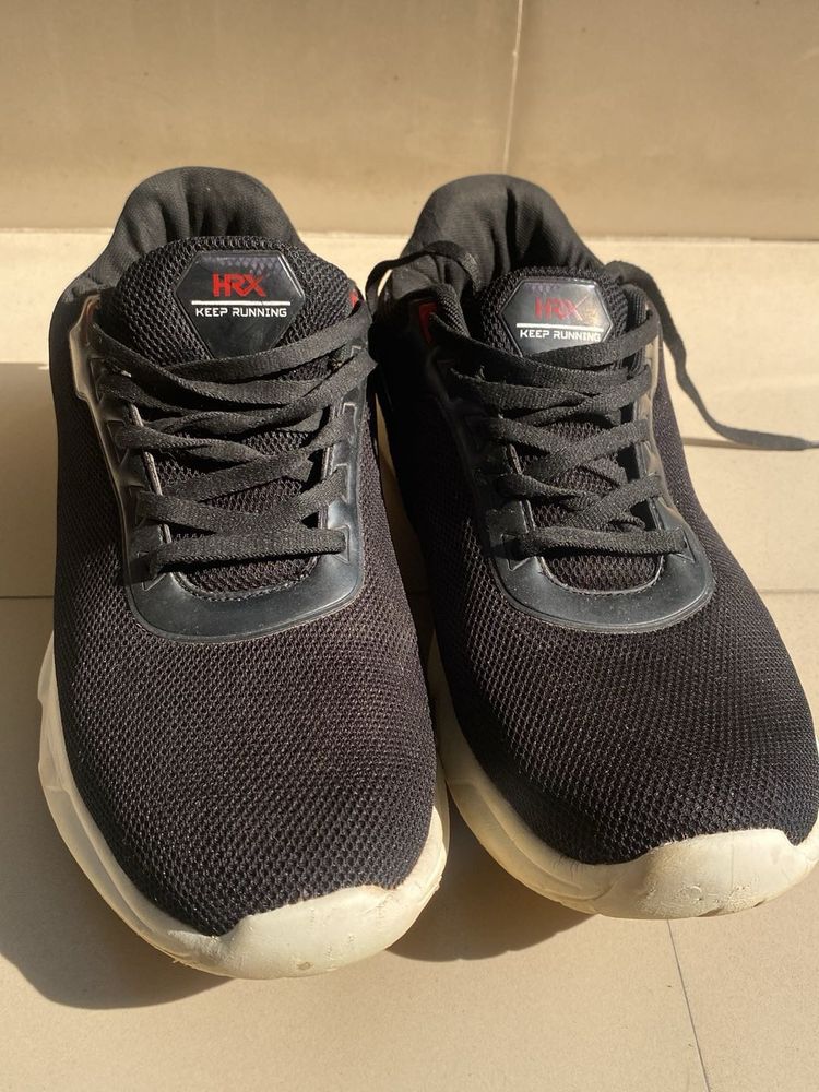 Hrx Super Fit Black Running Shoes
