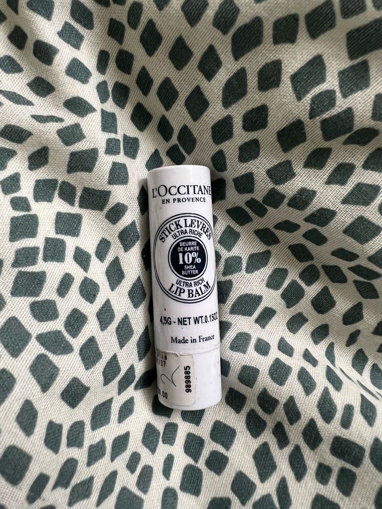 New L&#39;Occitane Ultra Rich Lip Balm
