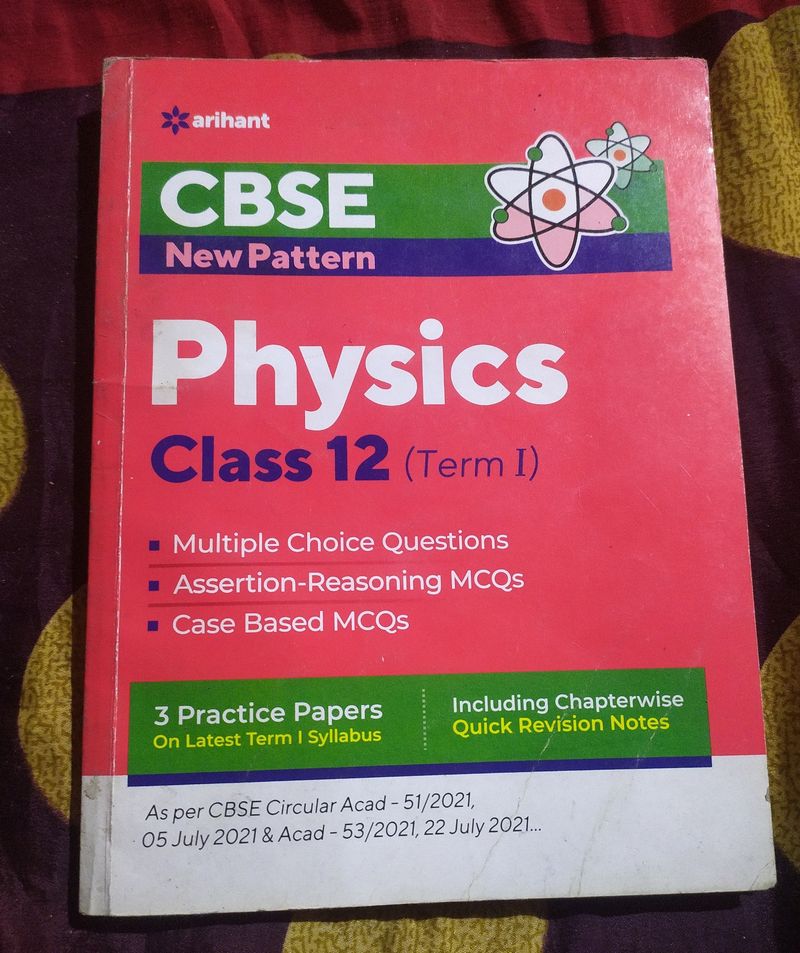 Arihant Class 12 Cbsc Physics Book With Mcq