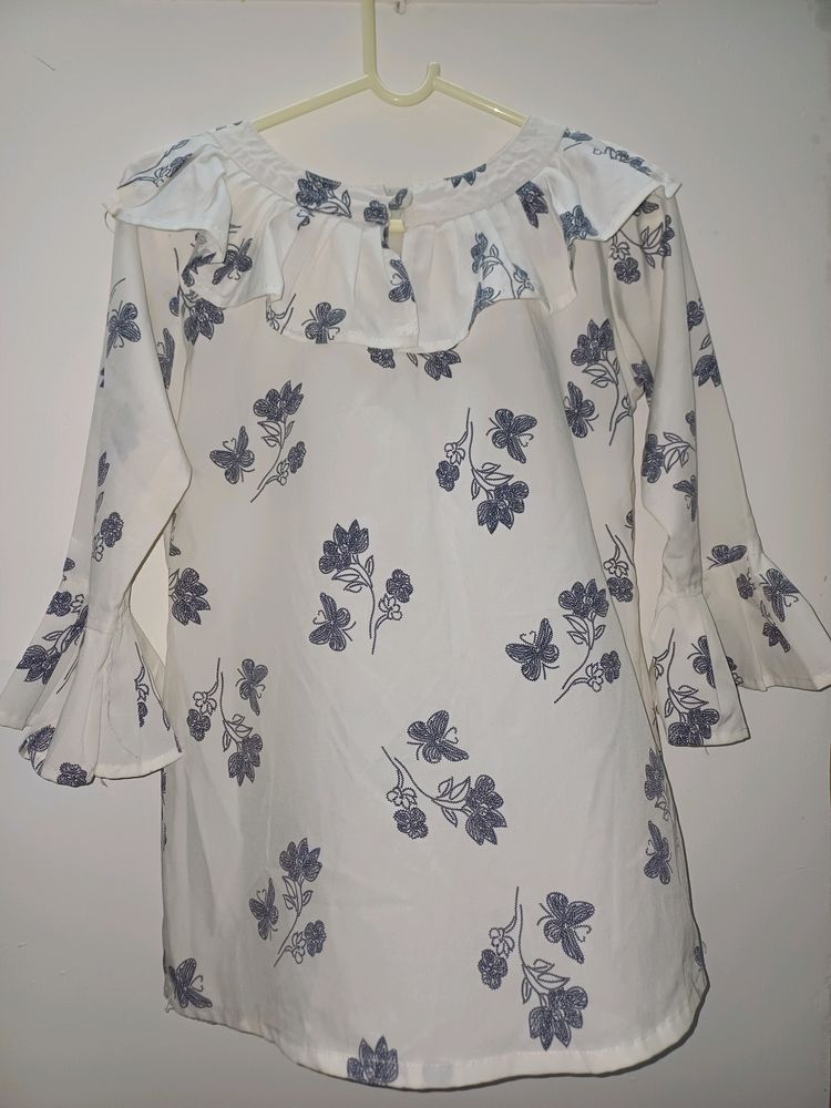 White Tunic Top