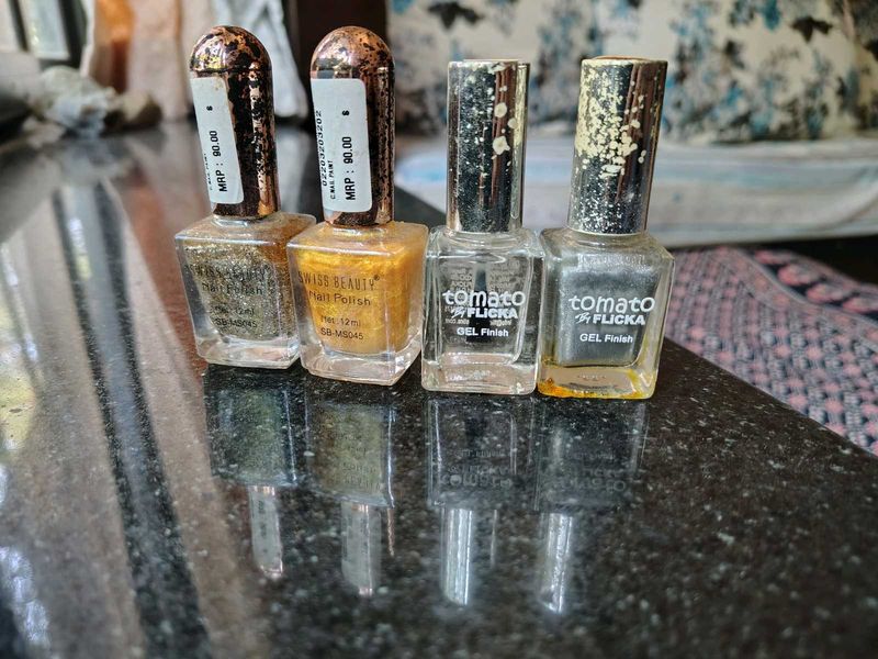 Unused Nail Polish With Price Tags