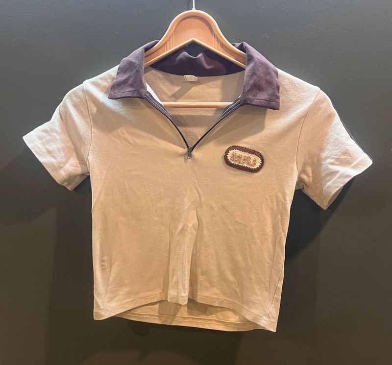 Vintage Style Crop Top