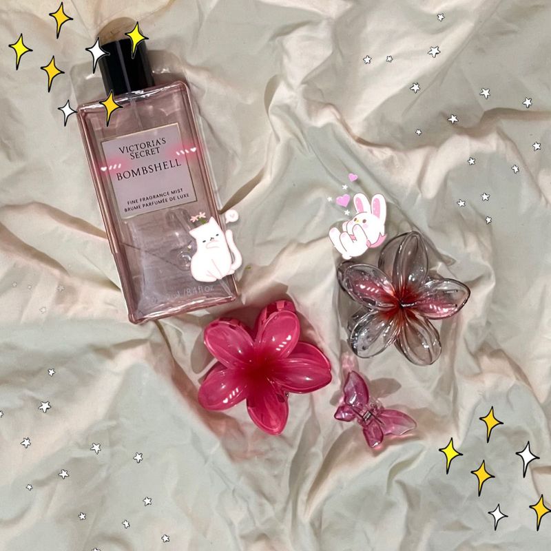 Set Of 3 Preety Aesthetic Clutter 💗