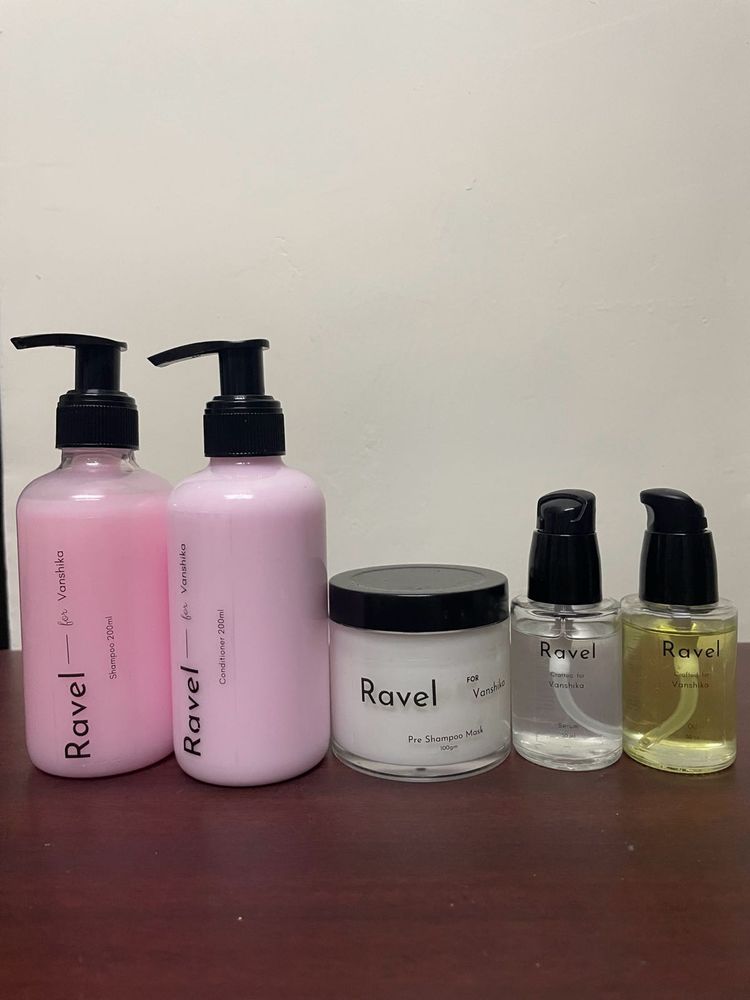 Ravel Haircare Kit New