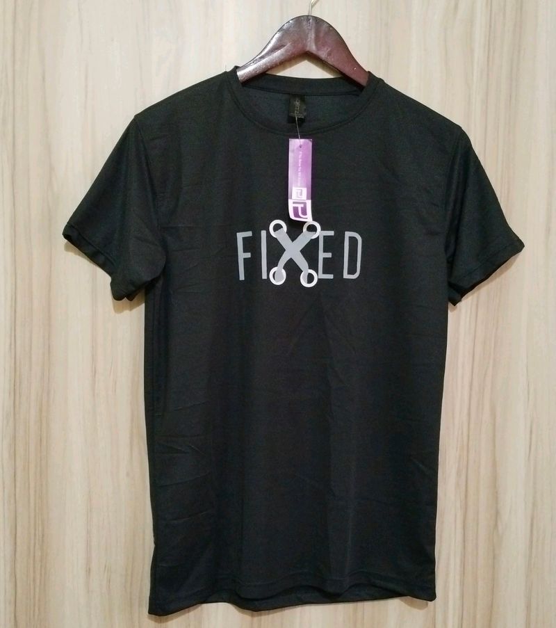 New With Tag Sportz Black Mens Tshirts
