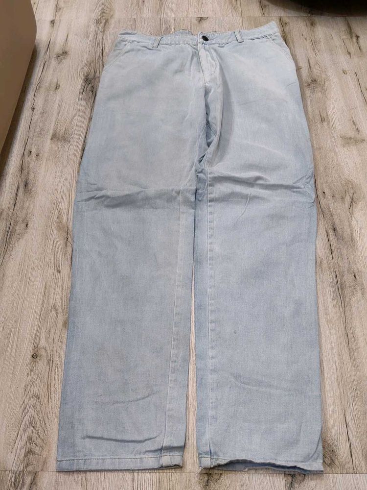 Sc9239 Dragaon Wide Leg Jeans Waist 34
