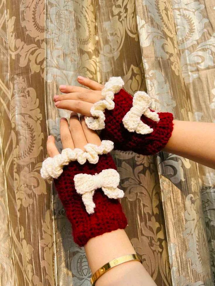 Viral Crochet Fingerless Gloves