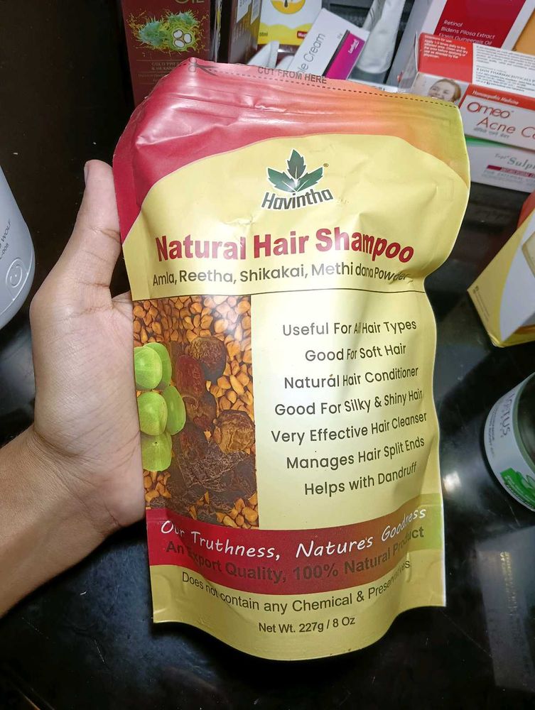 🌿Havintha Natural Hair Shampoo Powder