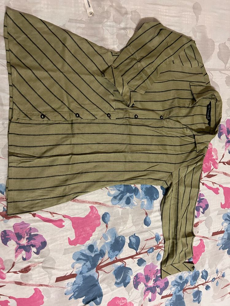 Stylish Striped Cotton Shirt