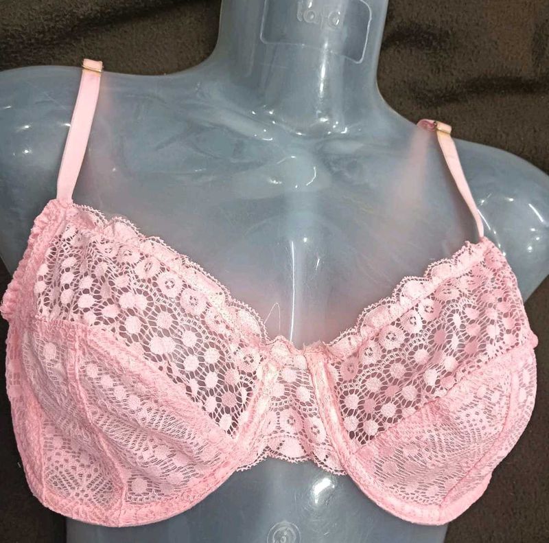 Pink Lace Bra🔥36C