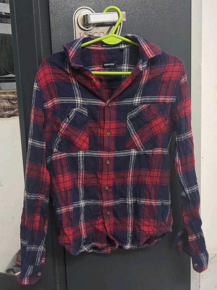 Plaid Flannel Shirt