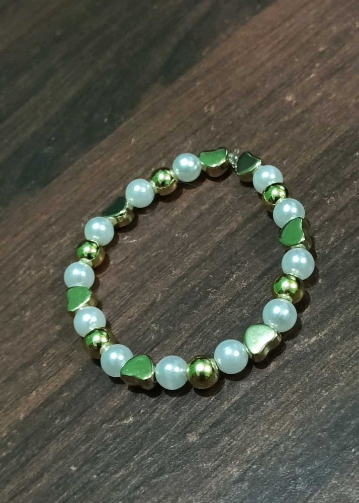 Beaded Heart Bracelet