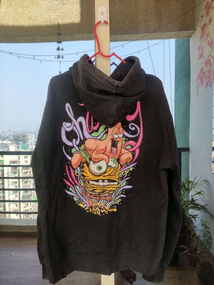 H&amp;M x Spongebob Back-printed Hoodie