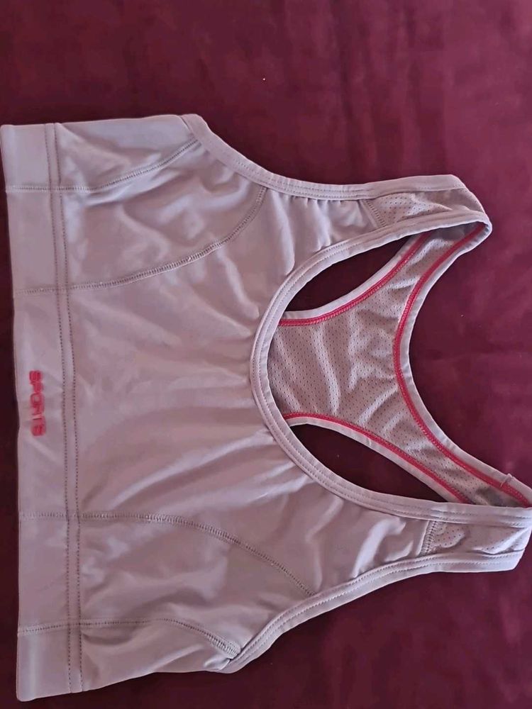 Sports Bra - Light Gray
