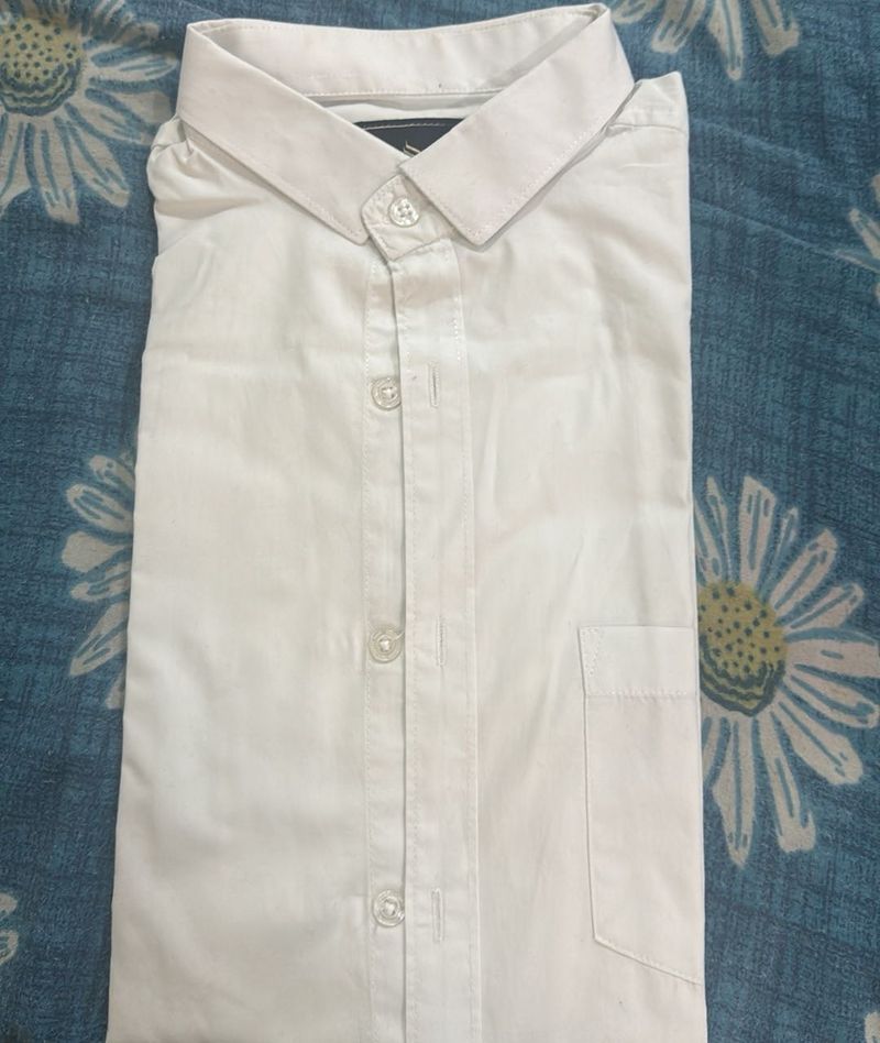 White Casual Shirt