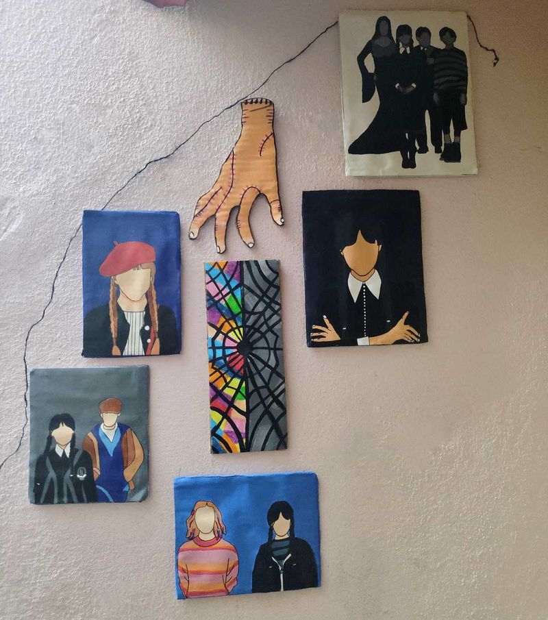 Handmade Wednesday family set