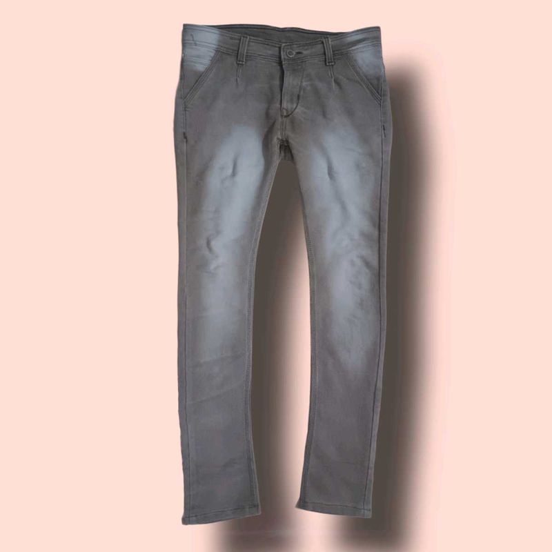 Gray Denim Jeans
