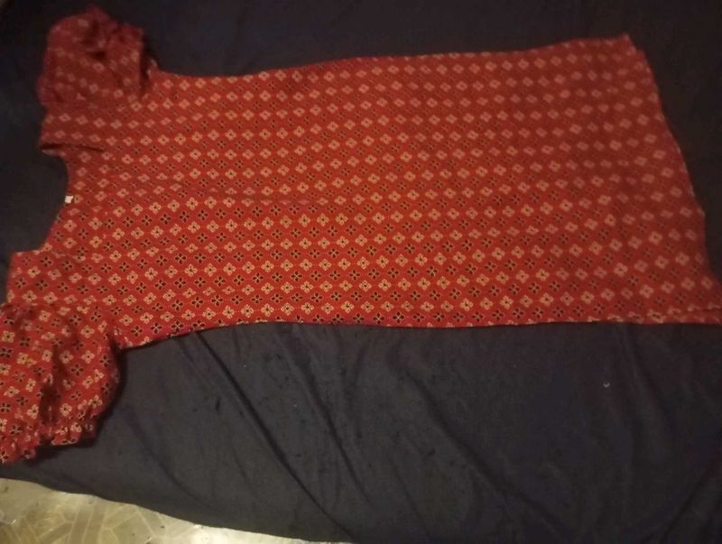 Ajrak Kurta New