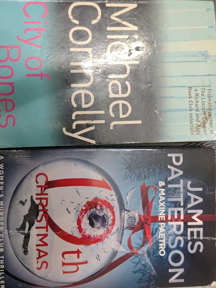 Thrillers by Connelly &amp; Patterson