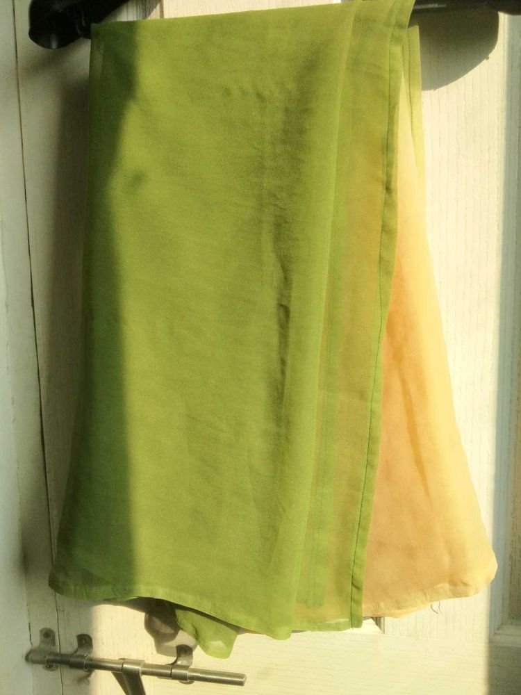 Green &amp; Peach Dupatta✨✨