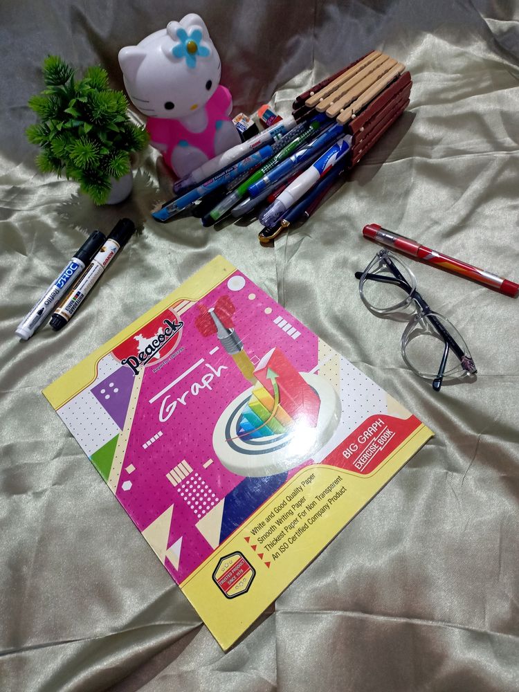 Peacock Graph Exercise Book📚